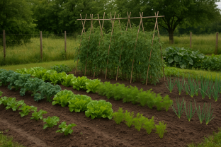 Location jardin potager
